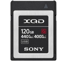 Карта памяти Sony 120GB XQD G Series 400/440 MB/s (QD-G120F)
