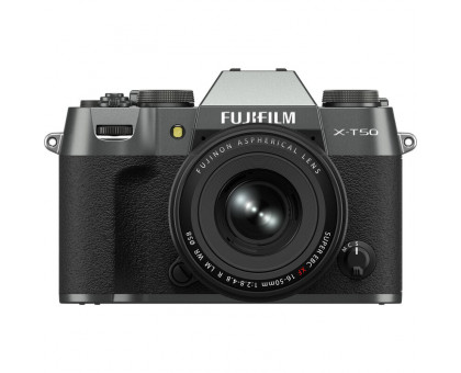 Фотоаппарат Fujifilm X-T50 Kit XF 16-50mm f/2.8-4.8 R LM WR Charcoal Silver