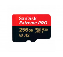Карта памяти Micro SDXC-256GB SANDISK Extreme PRO 170MB V30 A2 U3