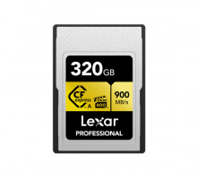 Карта памяти Lexar CFexpress Type A 320GB Professional GOLD Series (R900/W800)