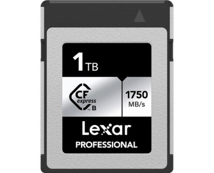 Карта памяти Lexar Professional CFexpress Silver Type B 1Tb R/W 1750/1300МБ
