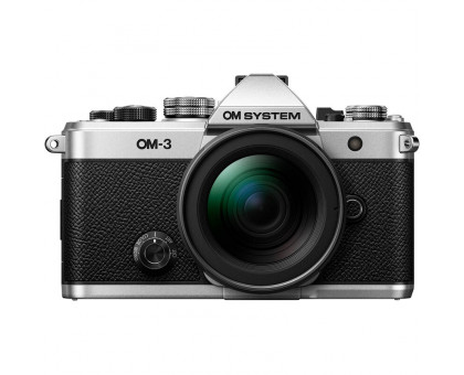 Фотоаппарат Olympus OM System OM-3 Kit 12-45mm f/4 Silver