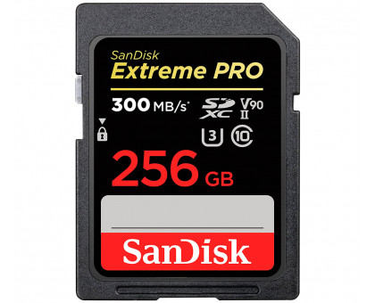 SANDISK Extreme Pro SDXC UHS-II 256GB 300MB/S
