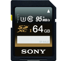 Карта памяти Sony Super High Speed 64GB SDXC UHS-I 95/90 (Sf 64UZ) 4K
