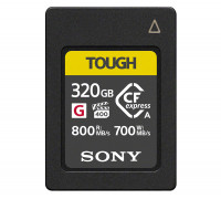 Карта памяти Sony CFexpress Type A 320GB Tough R800/W700