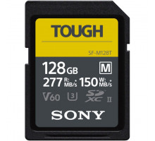Карта памяти Sony SDXC 128GB SF-M TOUGH UHS-II U3 V60 277/150 MB/s (SF-M128T)