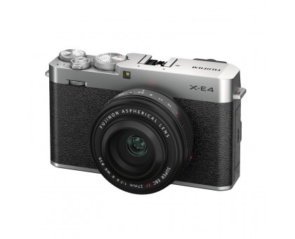 Фотоаппарат Fujifilm X-E4 Kit XF 27mm F2.8 Silver