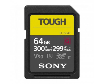 Карта памяти Sony SDXC 64GB Tough UHS-II 299/300Mb/s (U3, V90)