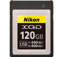 Карта памяти Nikon MC-XQ120G XQD 120Gb (440/400 MB/s)