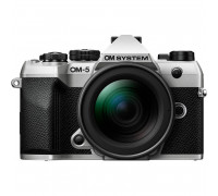 Фотоаппарат Olympus OM System OM-5 Mark II Kit 12-45mm f/4 Pro Silver