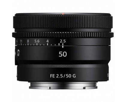 Объектив Sony FE 50mm f/2.5 G (SEL50F25G) черный