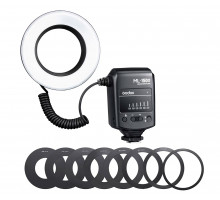 Вспышка для макросъемки Godox ML-150II кольцевая
