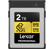 Карта памяти Lexar 2TB Professional GOLD Cfexpress B 4.0 3600/3300