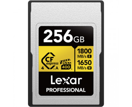Карта памяти Lexar CFexpress Type A GOLD 256GB 1800/1650 MB/s