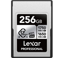 Карта памяти Lexar Professional Silver CFexpres 4.0 Type A 256GB R1750/W1650MB/s