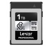 Карта памяти Lexar Professional Silver CFexpress 4.0 Type B 1TB R/W 3600/3000 МБ/с