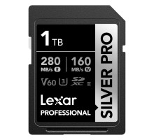 Карта памяти Lexar SDXC 1TB Professional Silver PRO UHS-II U3 V60 (280/160 MB/s)