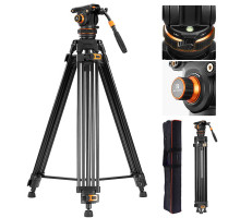 Штатив K&F Concept (KF09.148V1) VA3+BV60 Professional Video Tripod