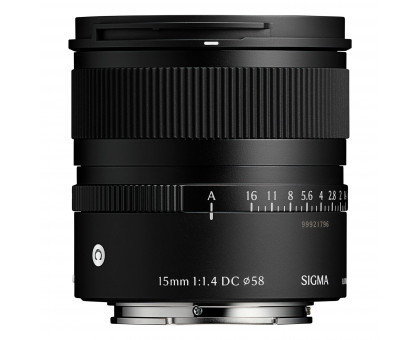Объектив Sigma 15mm f/1.4 DC Contemporary Sony E