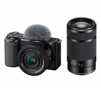 Фотоаппарат Sony ZV-E10 II Kit 16-50mm + 55-210mm Black
