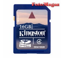 Kingston SDHC -16GB CLASS-4