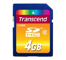 Transcеnd SDHC-4GB CLASS 10