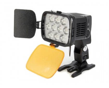 Professional Video Light LED-VL012 [charger+F770] Светодиодный накамерный (10Ламп)